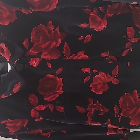 Talbots Roses Holiday Dressy Jacket - Picture 9 of 11